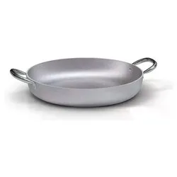 Tegame Alluminio (32cm) PROFESSIONALE SERIE 6800 Silver satinato 6808 32 - immagine 1