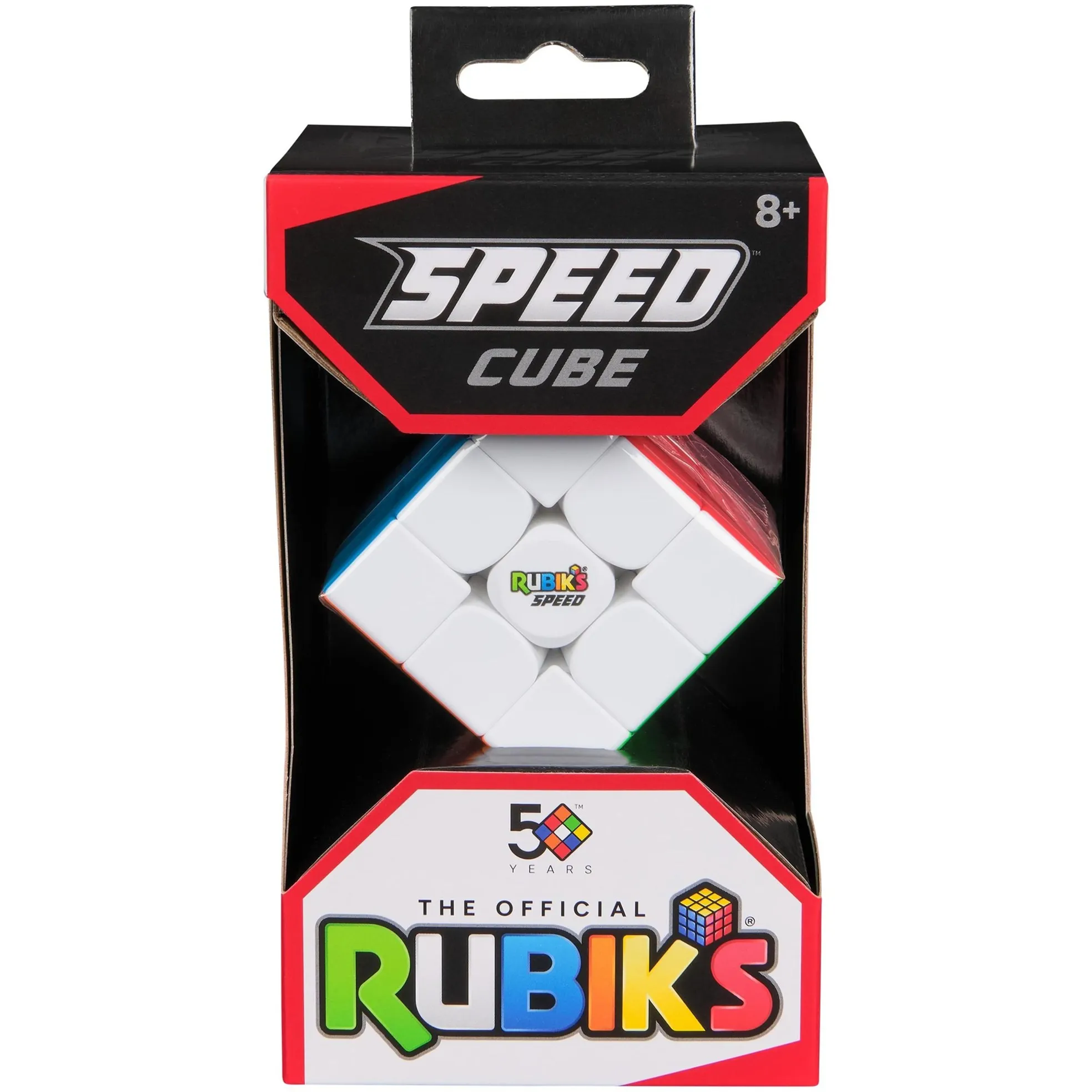 Cubo Rubik''s, Rapido Magnetico 3x3 per Risoluzioni Velocissime, Giocattolo Tattile e Rompicapo da Risolvere, per Adulti e Bambini dagli 8 Anni in su, Gioco di abilità - immagine 1
