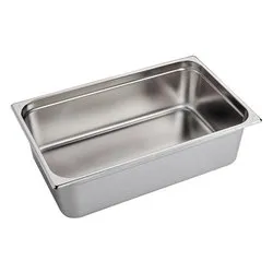 Bacinella alimenti Mod. 1/1 (20Lt) GASTRONORM Cromo lucido 17111500ICV - immagine 1