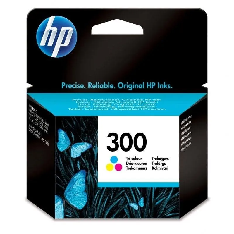Cartuccia per Stampanti HP 300 Tricolor Originale - immagine 1