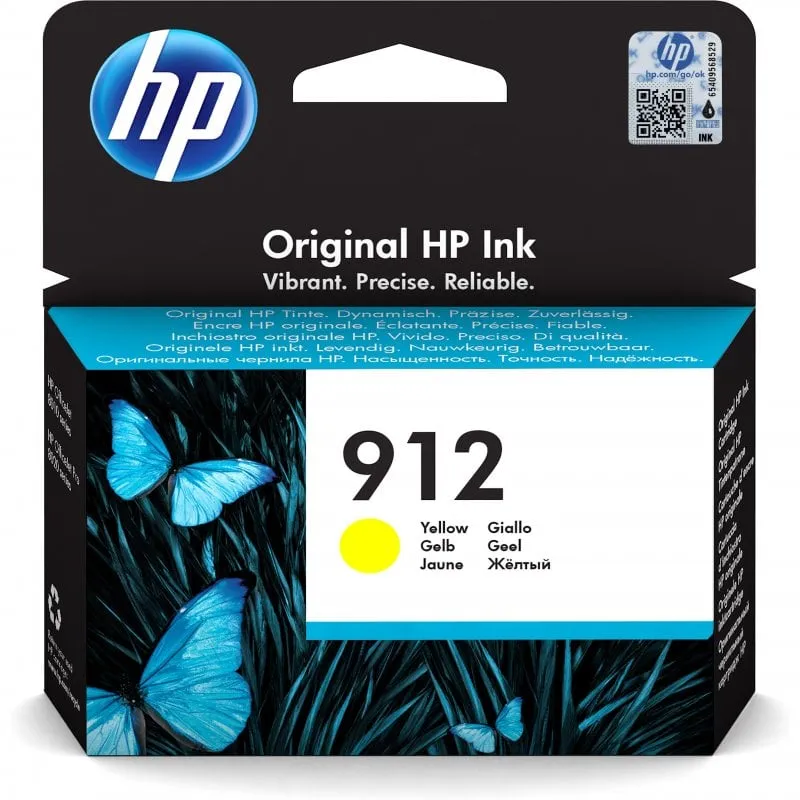 HP Cartuccia di inchiostro giallo originale 912 - immagine 1