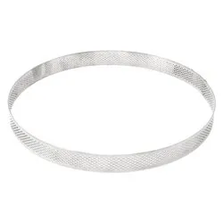 Stampo torta inox fascia cerchio forata (21cm) Acciaio inox XF2120 - immagine 1