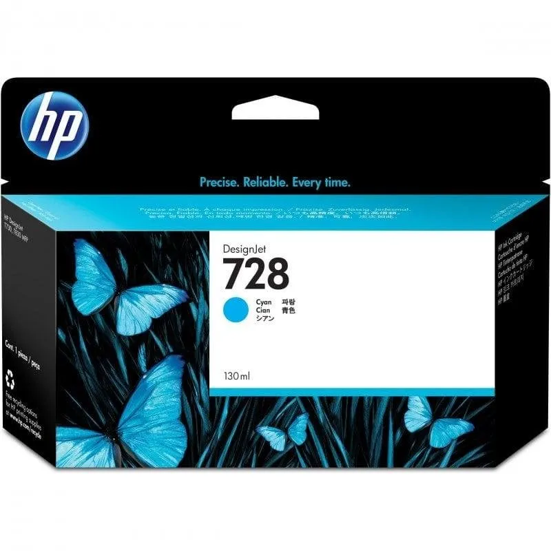 Cartuccia per Stampanti HP728 Cyan Originale - immagine 1