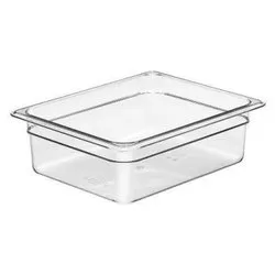 Bacinella alimenti Mod. 1/2 (8,9Lt) GASTRONORM Trasparente 26CW135 - immagine 1