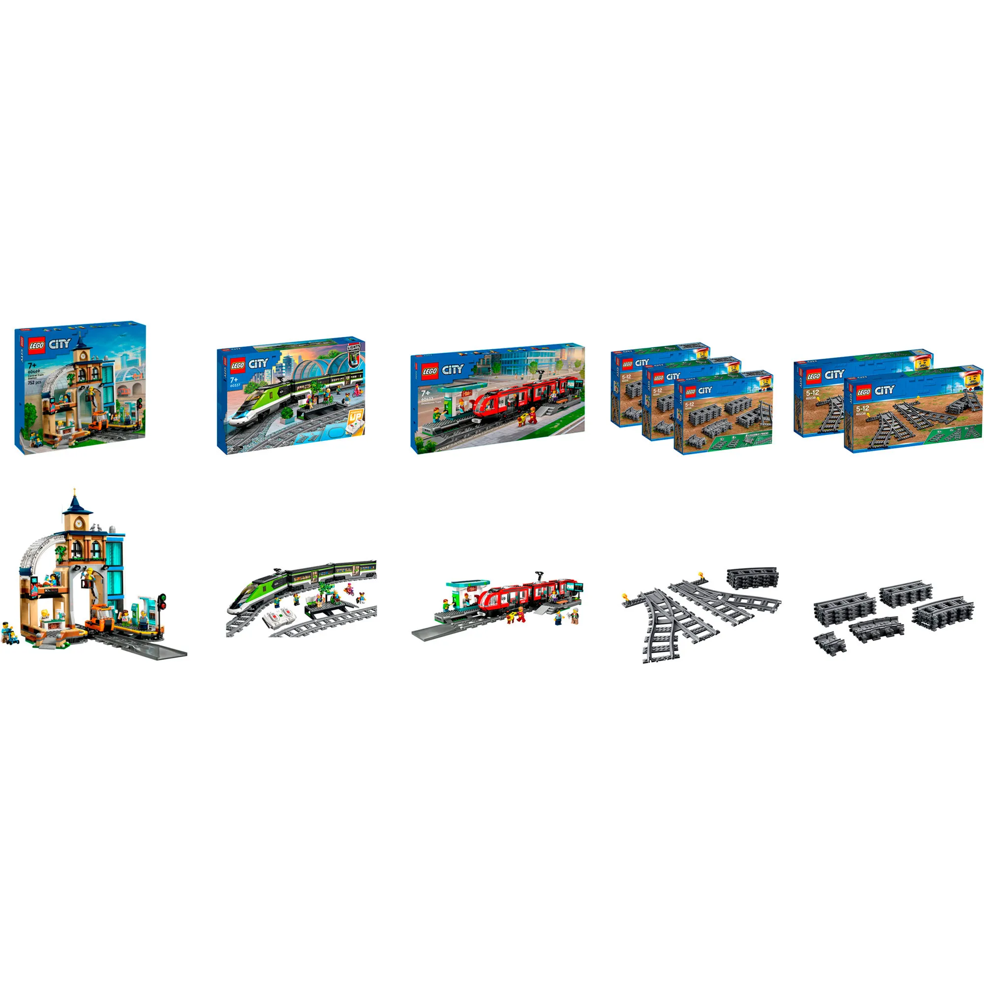 City Set completo stazione Bundle, Giochi di costruzione - immagine 1