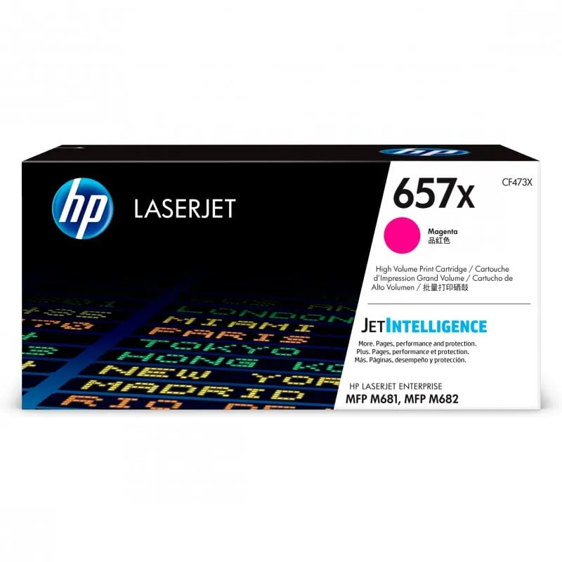 HP Cartuccia toner magenta originale ad alta capacità LaserJet 657X - immagine 1