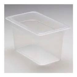 Bacinella alimenti Mod. 1/4 (3,7Lt) GASTRONORM Bianco traslucido 46PP190 - immagine 1