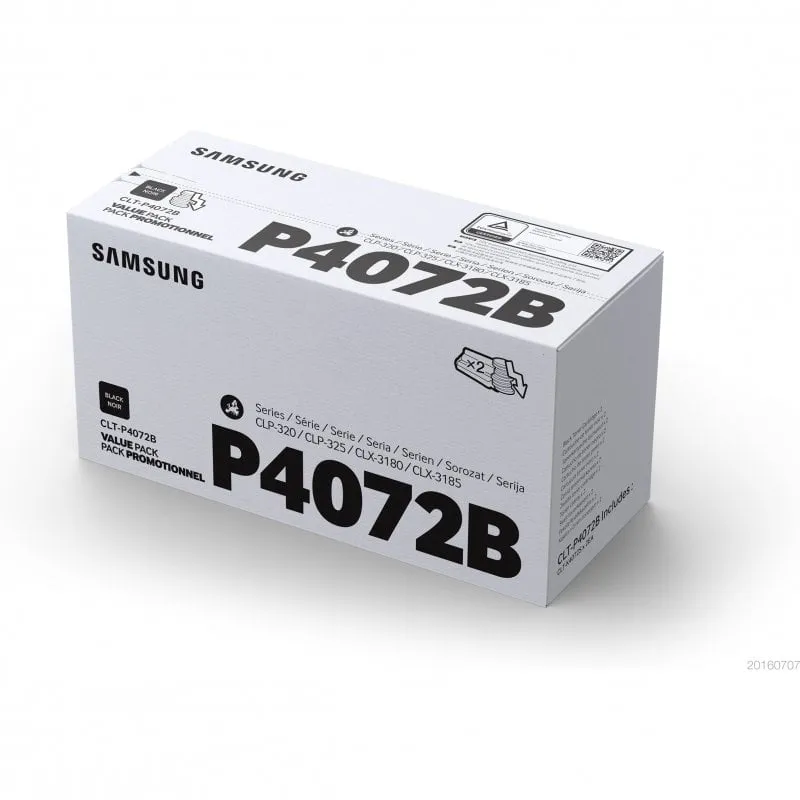 Samsung Confezione da 2 cartucce toner nero originali CLT-P4072B - immagine 1