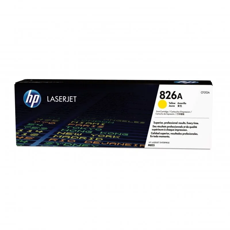 HP Cartuccia Toner originale giallo LaserJet 826A - immagine 1