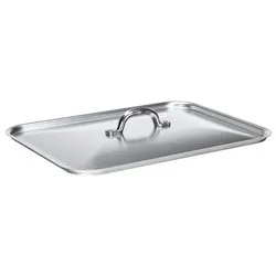 Coperchio pentola Alluminio (32x23cm) PROFESSIONAL FAMILY Silver FAMA83B32 - immagine 1