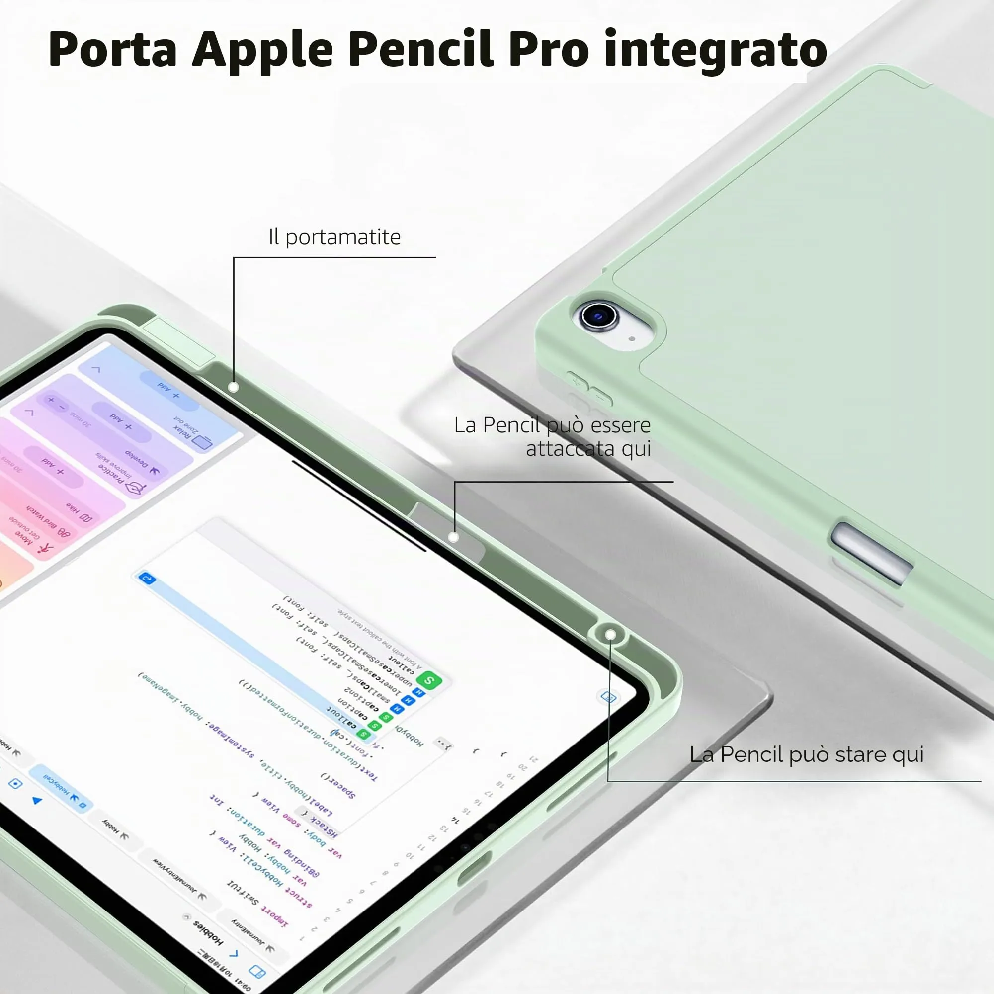 EasyAcc Cover Compatibile con iPad Air 11 Pollici M4/M3/M2 2026/2025/2024 - immagine 5