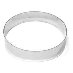 Stampo torta inox fascia cerchio (12cm) Acciaio inox X4012 - immagine 1
