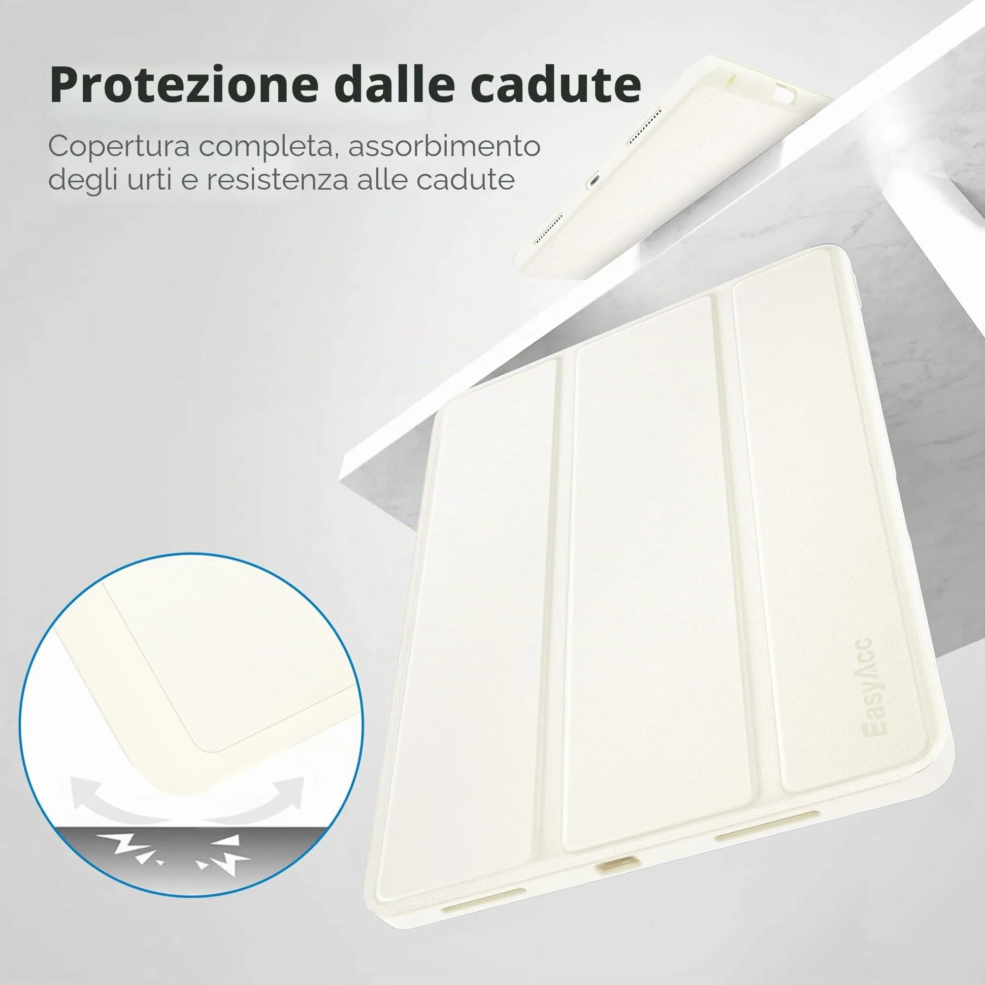 EasyAcc Cover Compatibile con iPad Air 11 Pollici M4/M3/M2 2026/2025/2024 - immagine 4