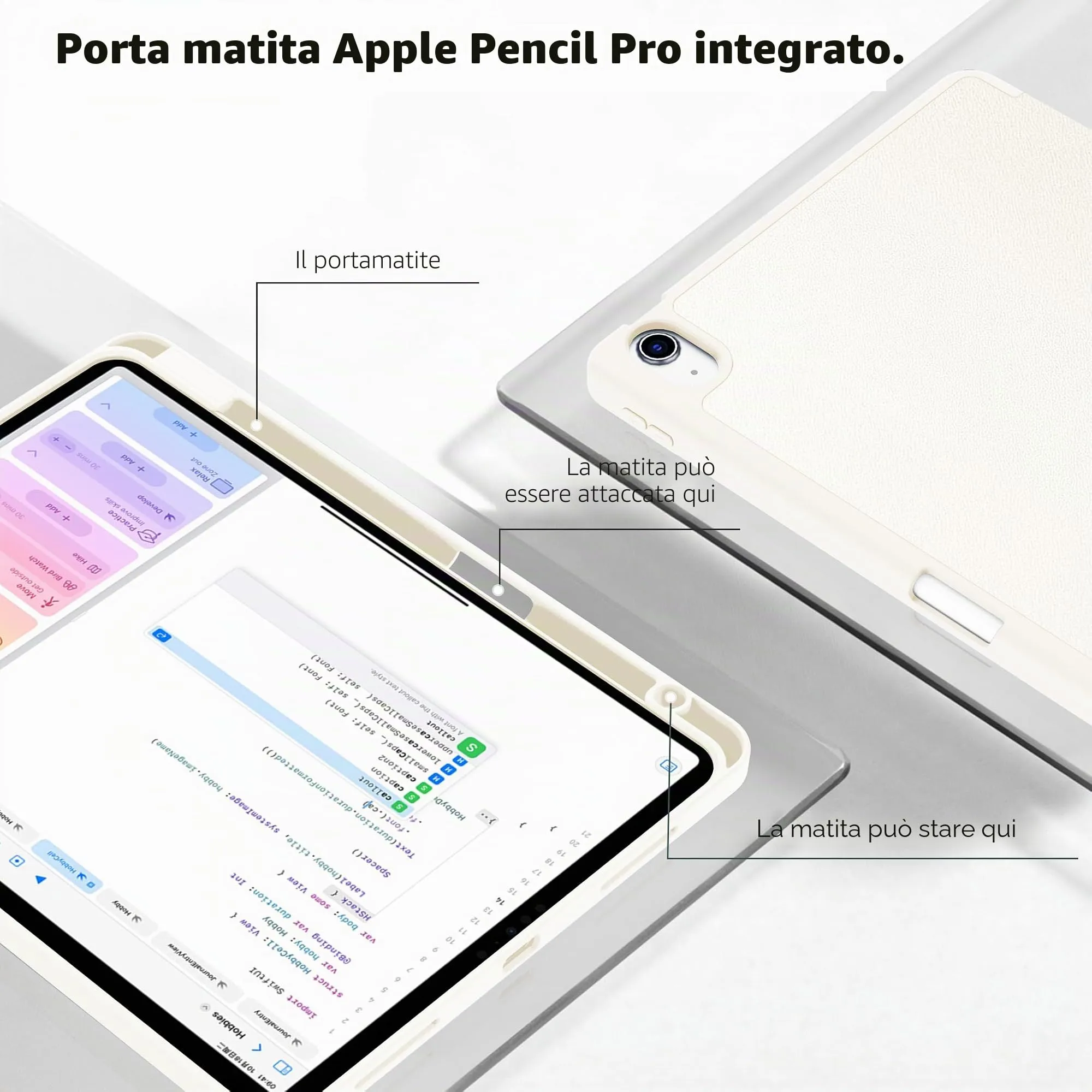 EasyAcc Cover Compatibile con iPad Air 11 Pollici M4/M3/M2 2026/2025/2024 - immagine 5