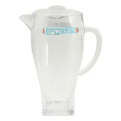 Caraffa policarbonato (2,2Lt) Agata con coperchio CRYSTAL Trasparente 25120000MSC - immagine 1
