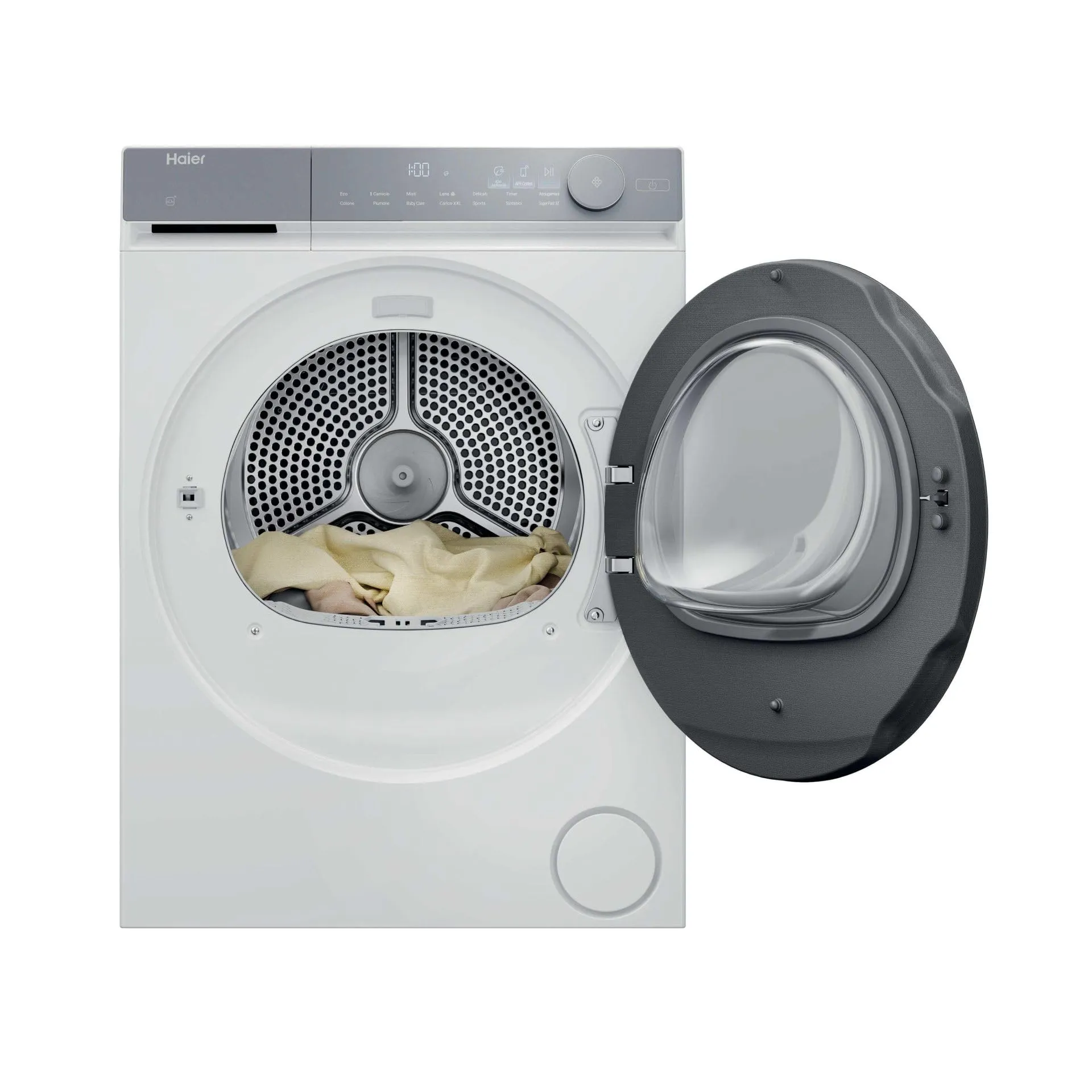 Haier X Series 7 HD90-A367U1-IT asciugatrice Libera installazione Caricamento frontale 8 kg Bianco - immagine 2