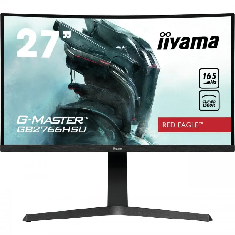 iiyama G-Master GB2766HSU-B1 27" VA FullHD 165Hz 1ms USB-A Altoparlanti Altezza Regolabile - immagine 1