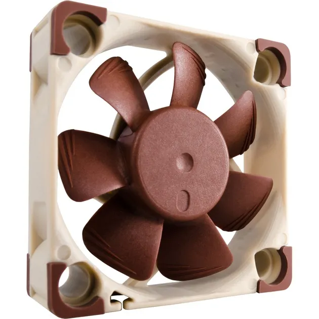NF-A4X10-FLX sistema di raffreddamento per computer Case per computer Ventilatore 4 cm Beige, Marrone 1 pz, Ventola - immagine 1