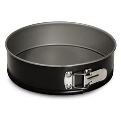 Stampo torta inox antiaderente fascia apribile 1 fondo (26cm) HAPPY HOUR Nero e Grigio 05126HEE - immagine 1