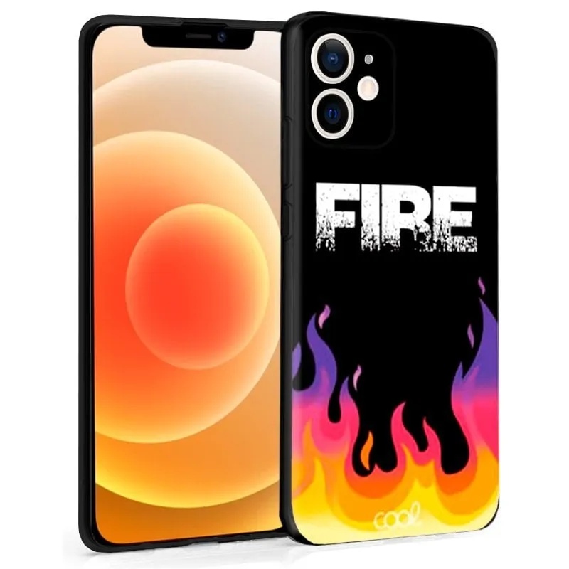 Custodia con disegni di fuoco fantastici per iPhone 12 Mini - immagine 1