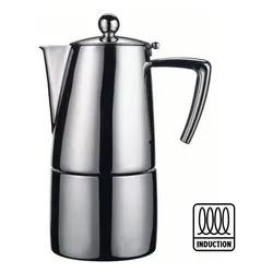 Caffettiera Inox 10 Tazze SLANCIO INDUCTION Cromo satinato 0091S100IE - immagine 1