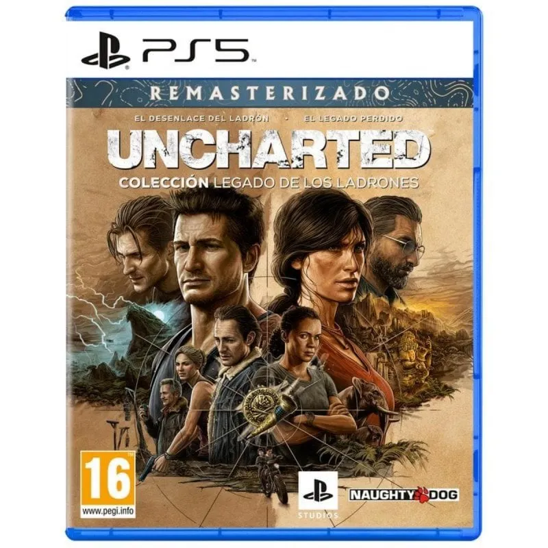 Videogioco Sony Uncharted Collezione L'Eredità dei Ladri PS5 4K HDR Audio 3D - immagine 1