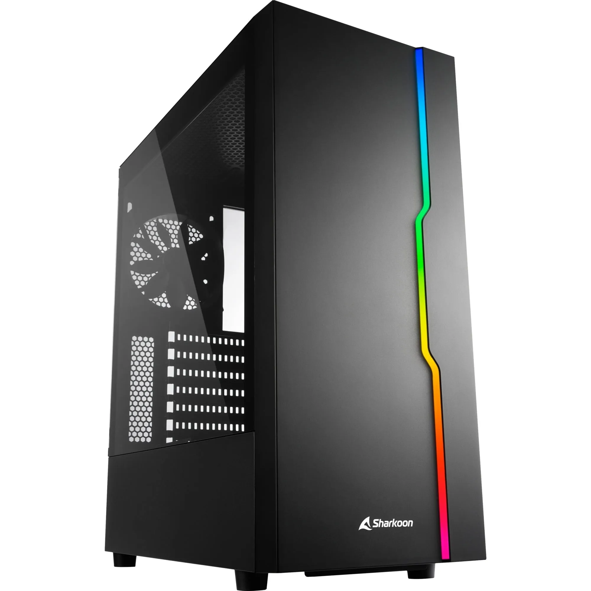 RGB Slider Midi Tower Nero, Chassis Tower - immagine 1