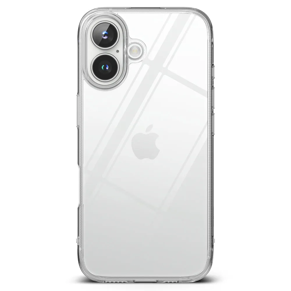 Custodia per Apple iPhone 16, Ringke, Fusion, Trasparente - immagine 1
