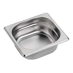 Bacinella alimenti Mod. 1/6 (1Lt) GASTRONORM Cromo lucido 17160650ICV - immagine 1