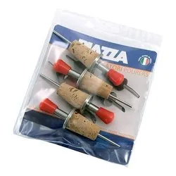 Beccucci versatori con chiusura plastica 4 pz Acciaio 0500004 - immagine 1