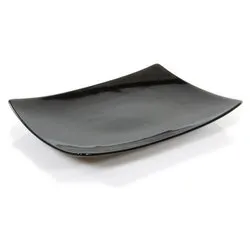 Piatto portata Melamina (32,5x17,5x4cm) curvo LUNA EFAY Bianco avorio E1340LIV000 - immagine 1