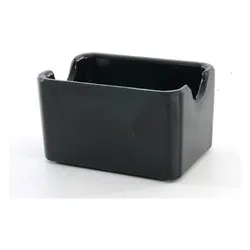 Porta bustine Melamina Zucchero SHOW (9x6x5,5cm) Nero S09SC010NER - immagine 1