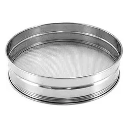 Setaccio (35cm) pane fori rete 4x3 mm Cromo 50905735 - immagine 1