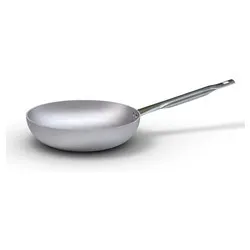 Padella Alluminio (28cm) PROFESSIONALE SERIE 6800 Silver satinato 6802 28 - immagine 1