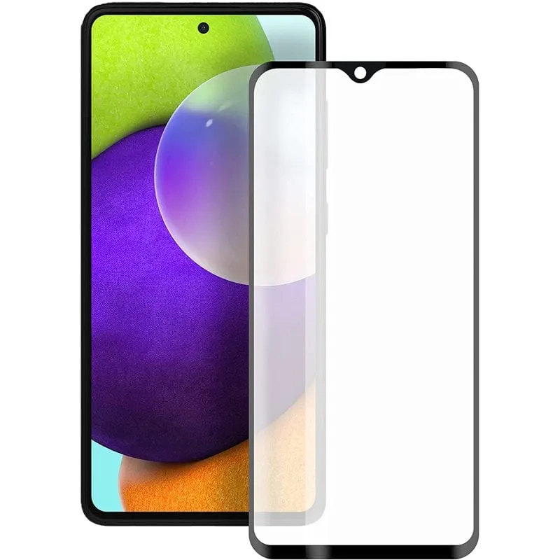 Ksix Protector Extreme 2.5D Vetro Temperato 9H Bordo Nero per Samsung Galaxy A03 - immagine 1