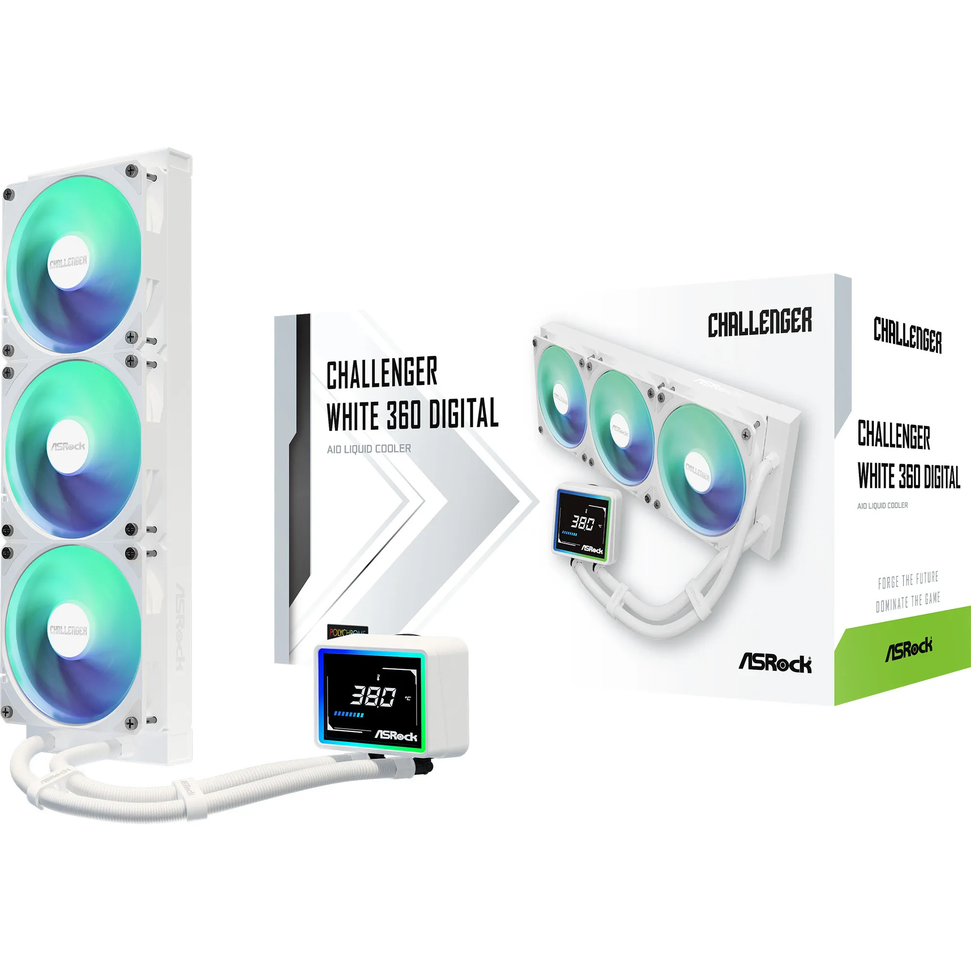 Challenger White 360 Digital, Raffreddamento ad acqua - immagine 1