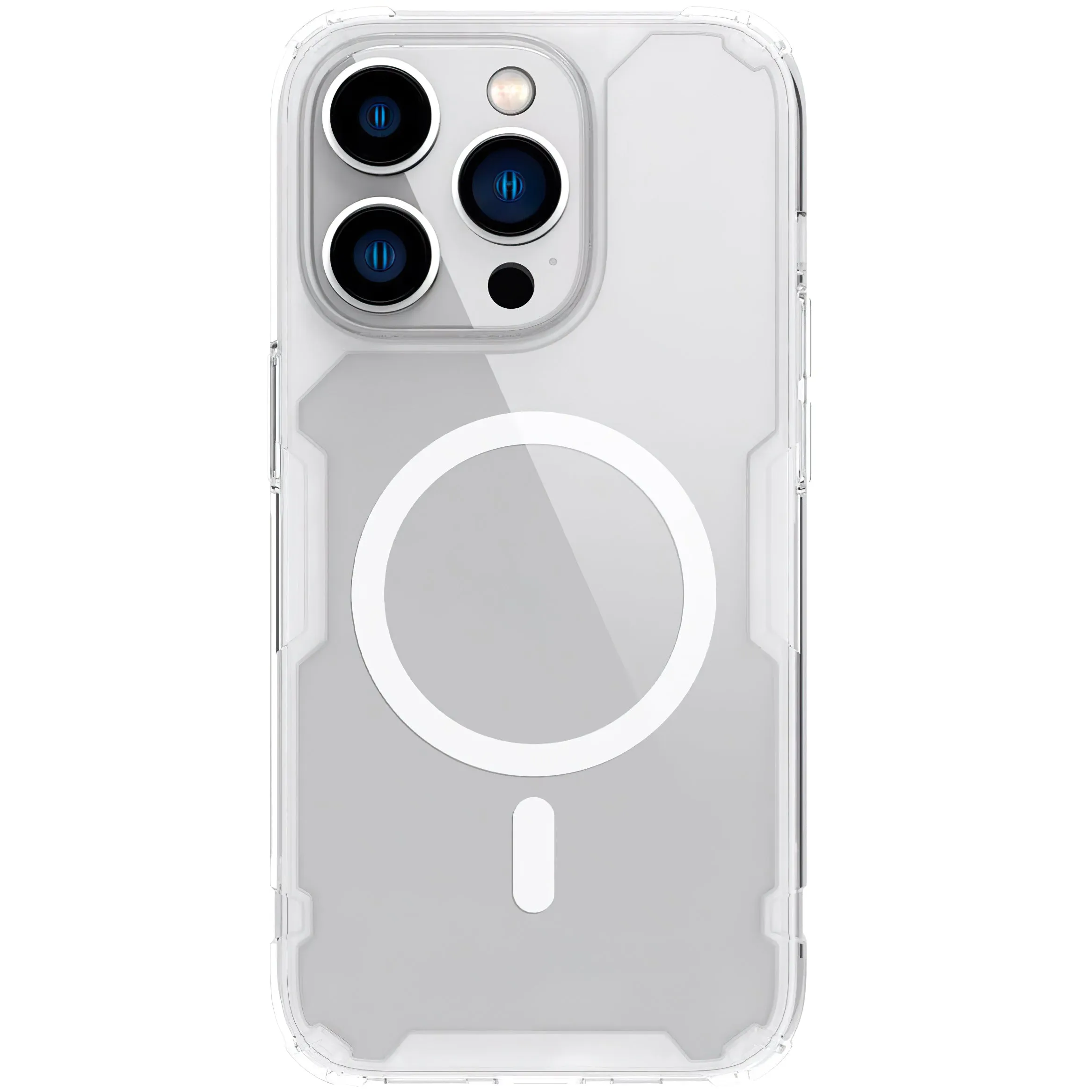 Custodia MagSafe per Apple iPhone 16, Nillkin, Nature Pro, trasparente - immagine 1