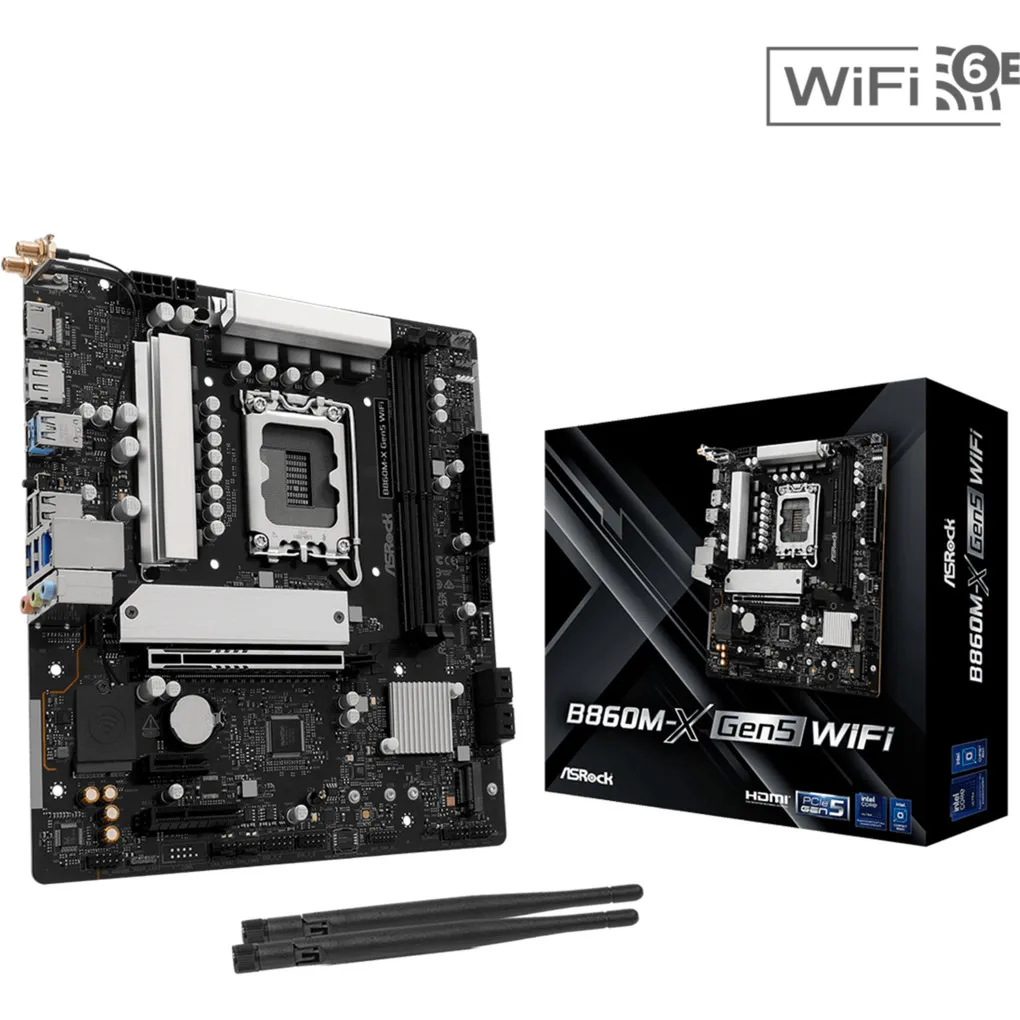 B860M-X GEN5 WiFi, Scheda madre - immagine 1