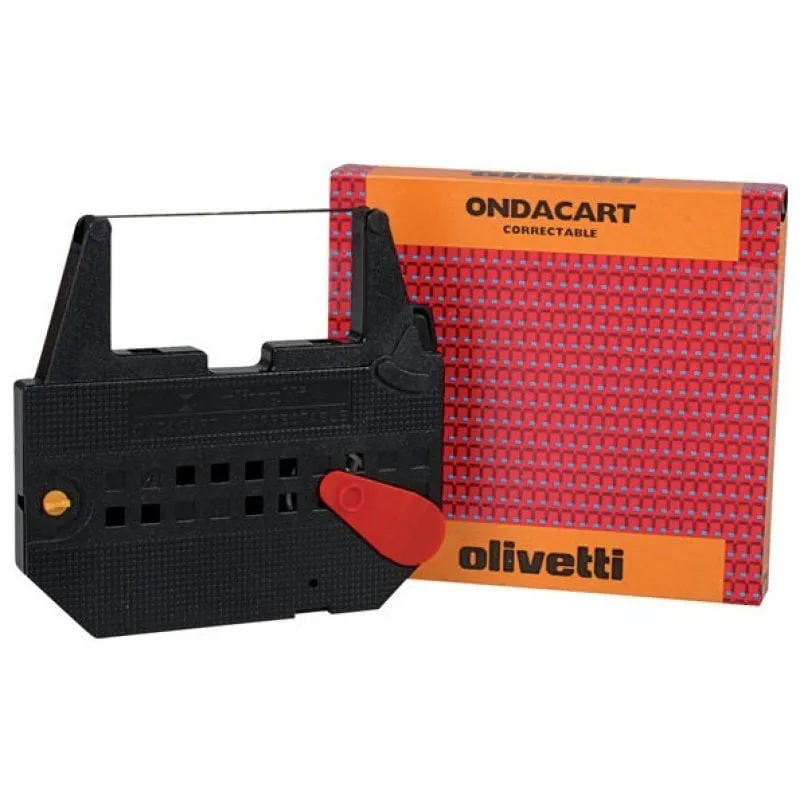 Nastro inchiostrato originale OLIVETTI 82025 Nero - immagine 1