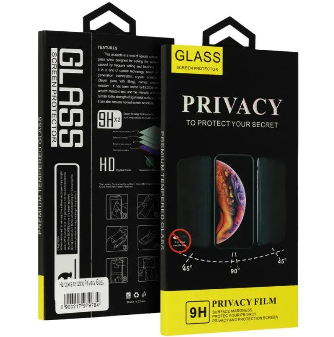 Protettore dello schermo di vetro della segretezza dell'OEM per la galassia S24 S921 di Samsung, colla completa, vetro della segretezza - immagine 1