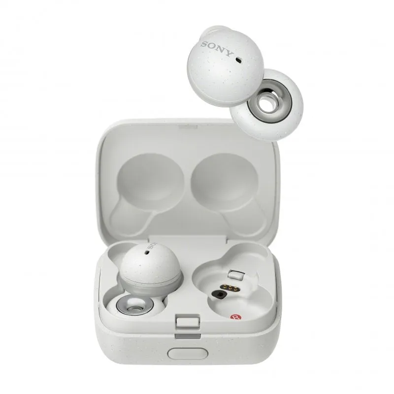 Sony Cuffie LinkBuds True Wireless - Connessione Bluetooth® multipoint* - Batteria fino a 17,5h - Ottimizzate per Alexa e Google Assistant - Microfono integrato per le chiamate - Bianco - immagine 1