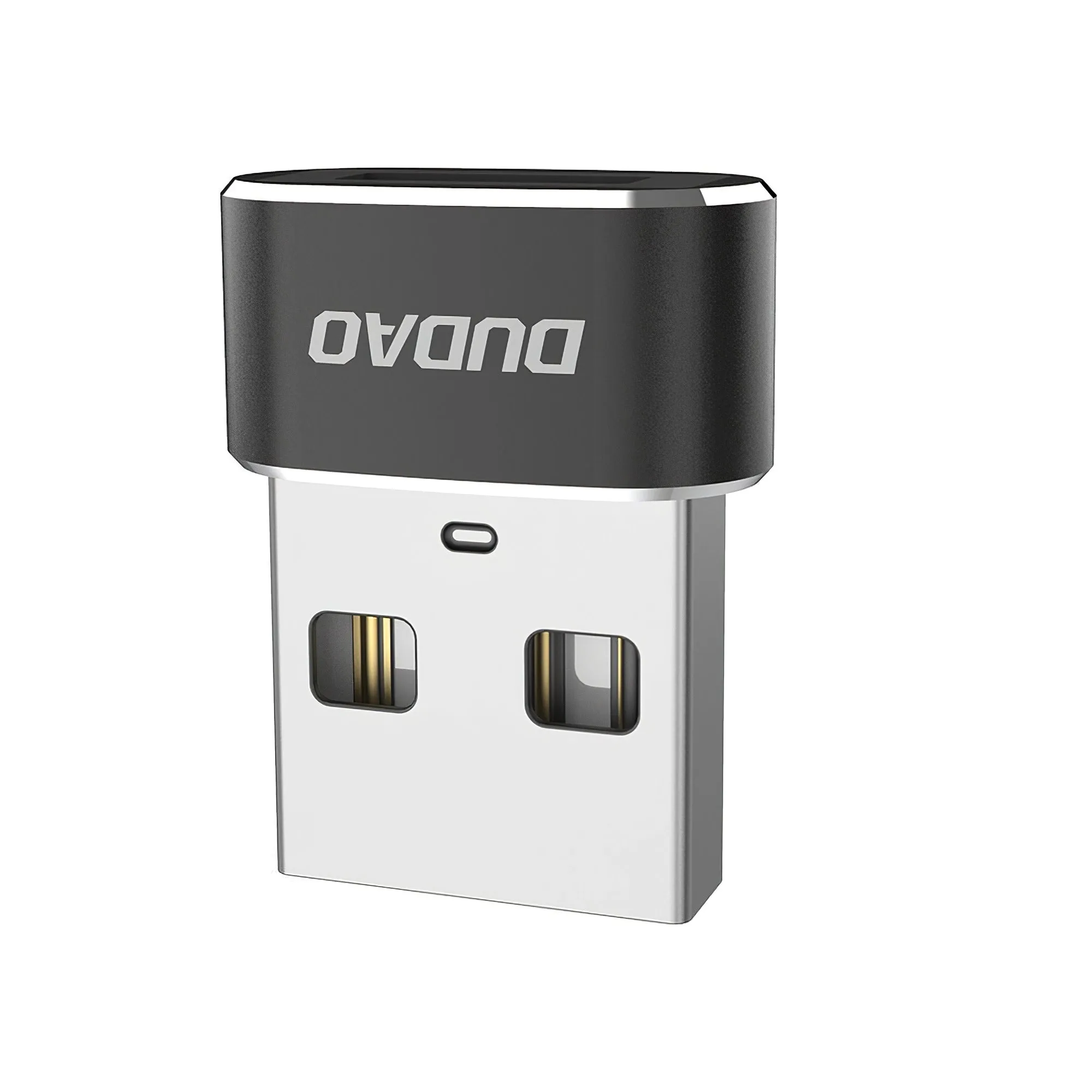 Adattatore Dati e Ricarica USB-C - USB-A Dudao L16AC, Nero - immagine 1