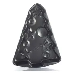 Stampo torta alluminio antiaderente Albero Natale (39cm) Grigio 20850 - immagine 1