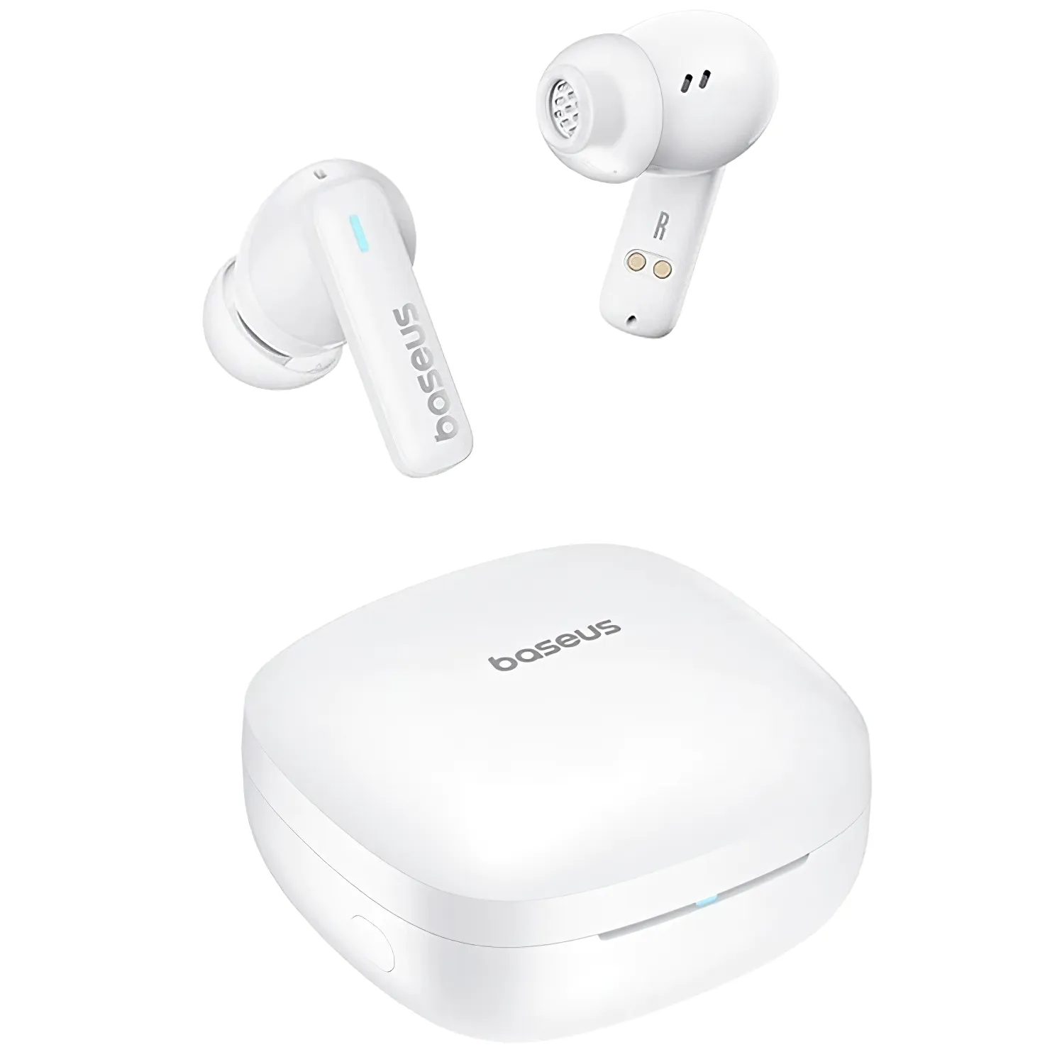 Vivavoce Bluetooth Baseus Bowie E19, TWS, Bianco A00069600223-00 - immagine 1