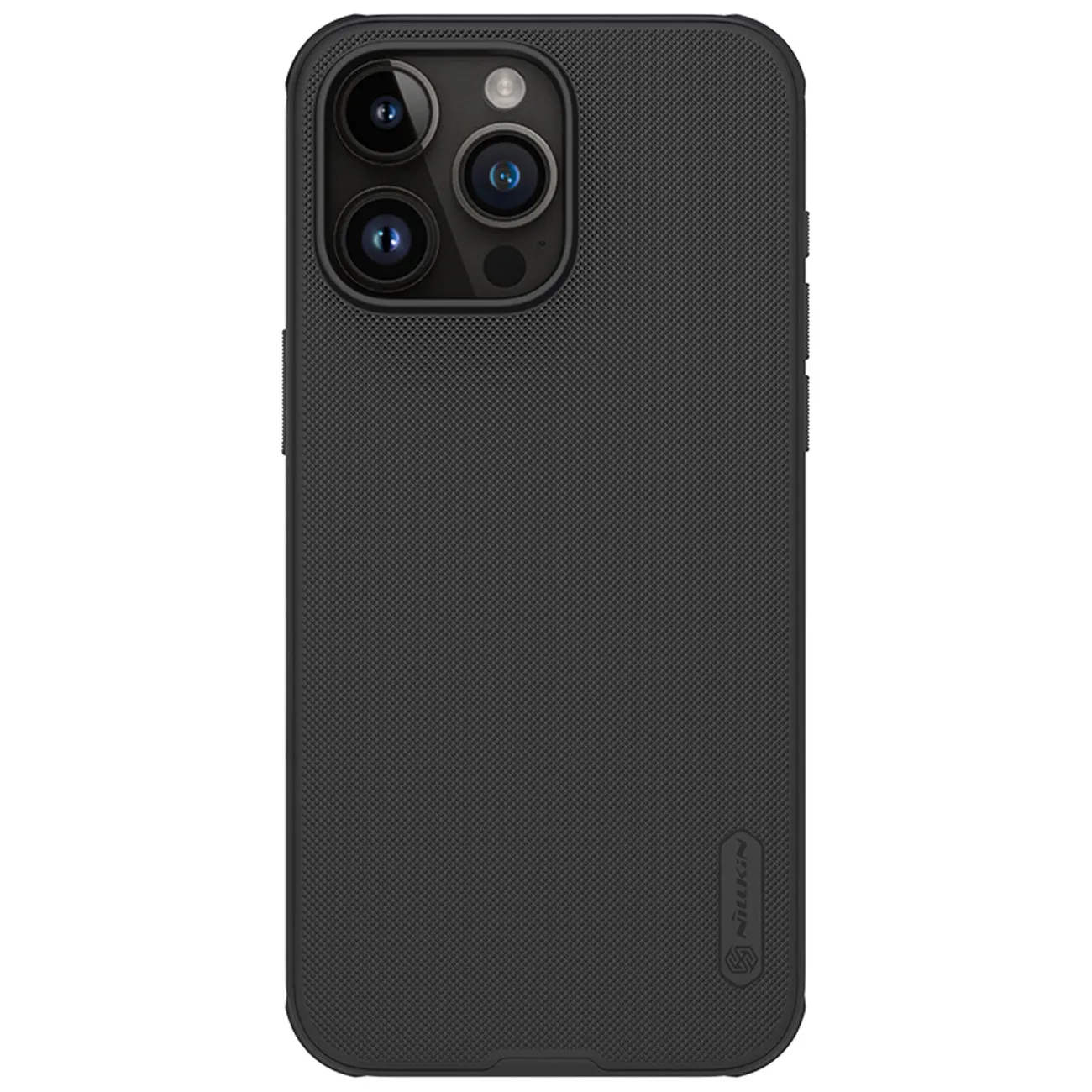Custodia per Apple iPhone 16, Nillkin, Super Frosted Shield Pro, Nero - immagine 1
