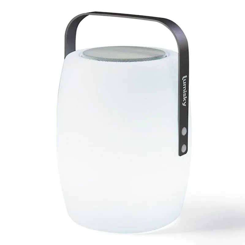 Lumisky Lucy Play Altoparlante Bluetooth LED Bianco 31 cm - immagine 1