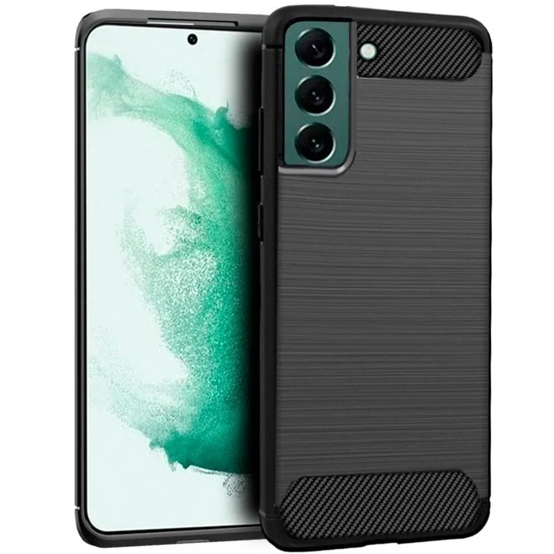 Fantastica custodia in carbonio nero per Samsung Galaxy S22 Plus S906 - immagine 1
