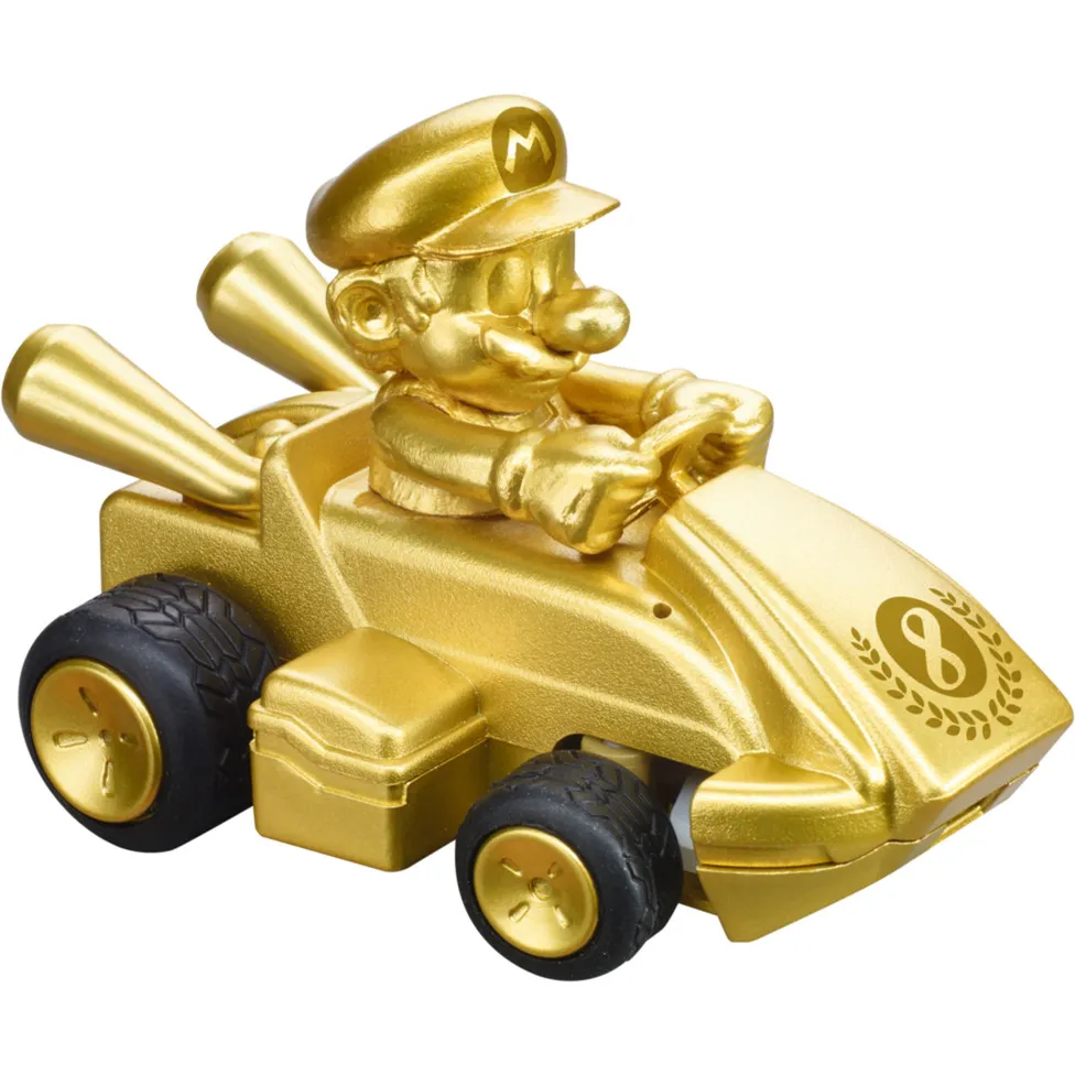 2,4GHz Mario Kart Mini RC - Mario Gold - immagine 1