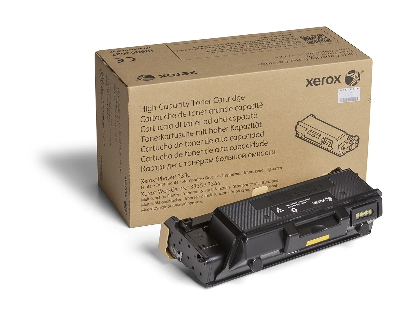 ORIGINALE Xerox toner nero 106R03622 WorkCentre 3300 Series 8000 pagine - immagine 1