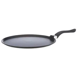 Crepiera Alluminio antiaderente (32cm) manico bakelite Nero 35 32 - immagine 1